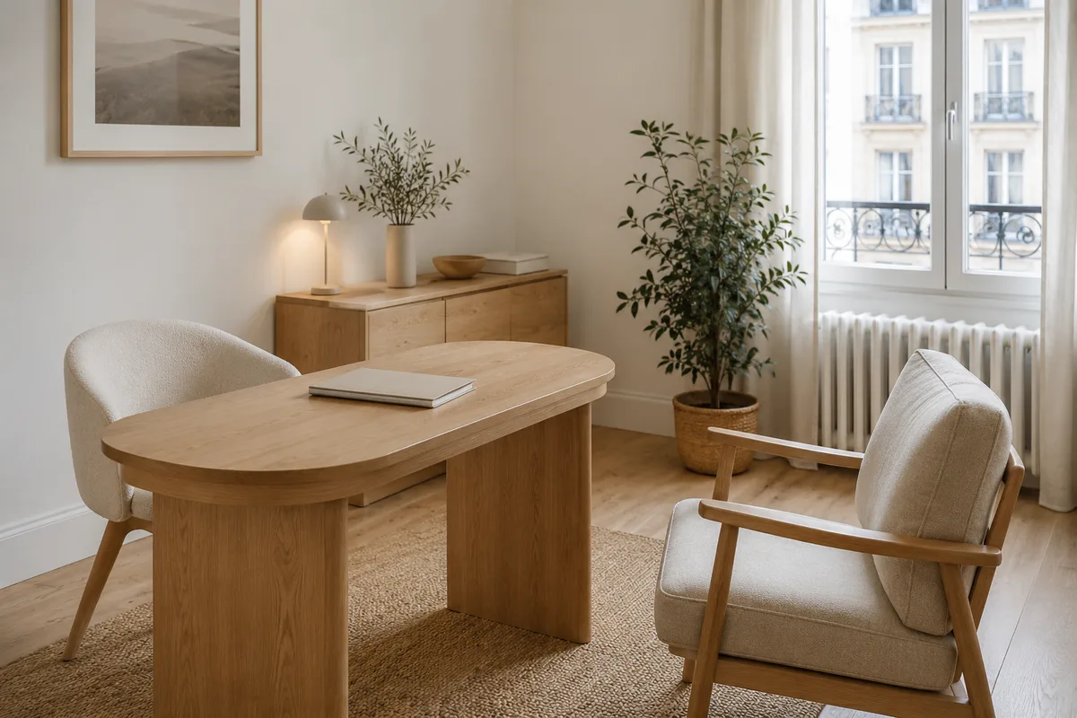 Le bureau d'écoute du cabinet médical
