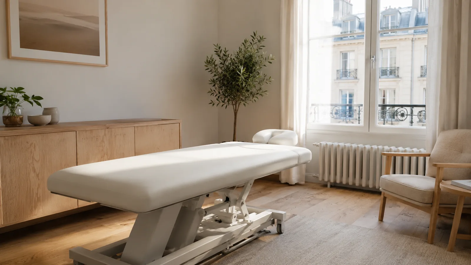 Cabinet d'ostéopathie chaleureux et calme à Paris 6